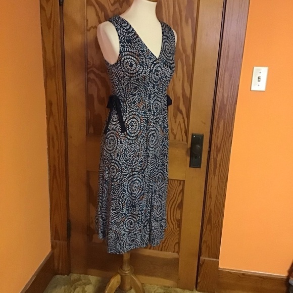 French connection stiletto navy midi dress - Picture 9 of 10